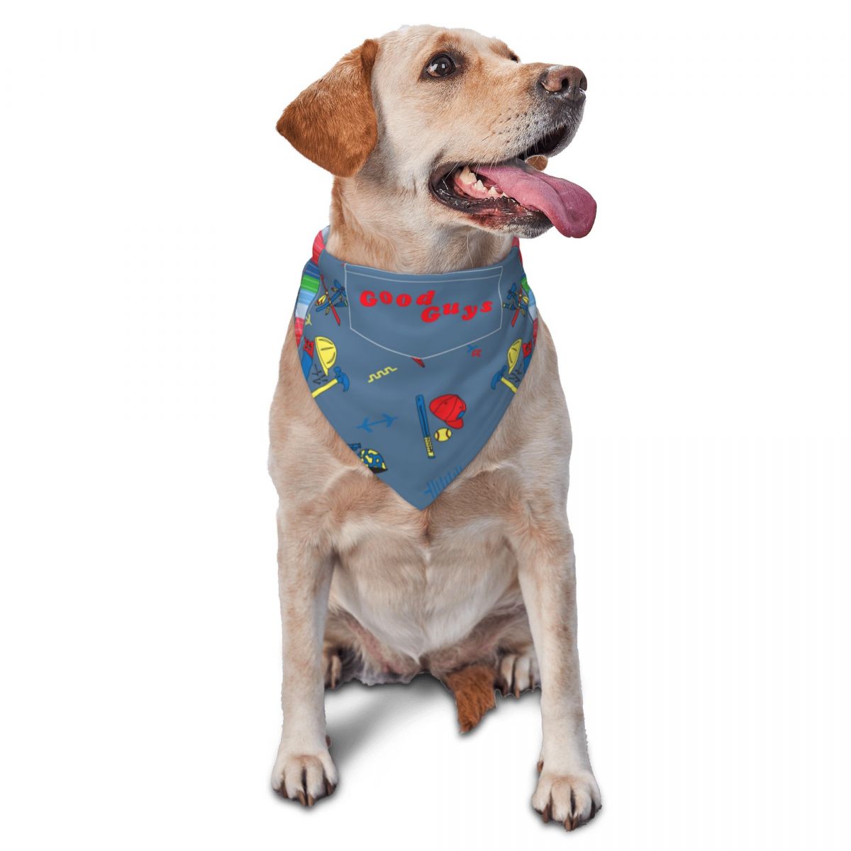Dog Bandana Scarf - Детские банданы для хороших парней, кукла-убийца,