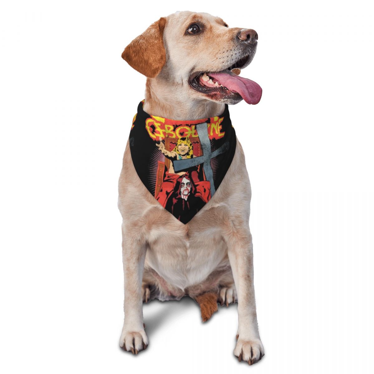 Dog Bandana Scarf - Ozzy Osbourne шарфы для домашних животных