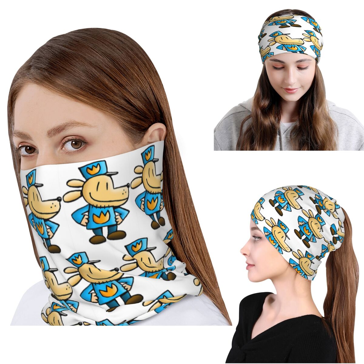 Комедийный графический роман « – обзор и цена Dog Bandana Scarf