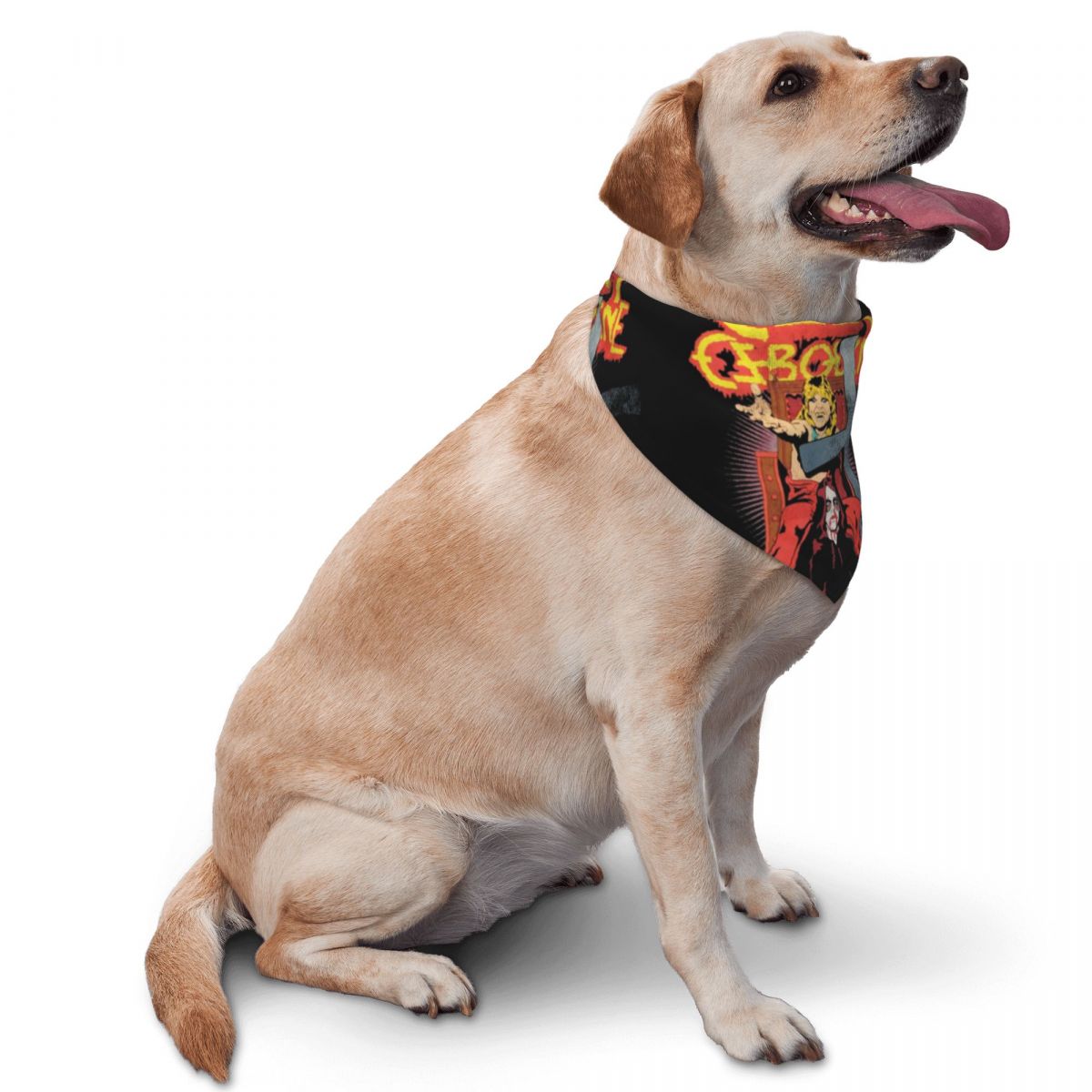 Ozzy Osbourne шарфы для домашн – обзор и цена Dog Bandana Scarf